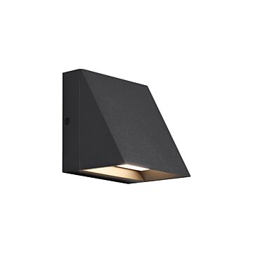 Pitch LED Outdoor Wall Mount in Black by Visual Comfort Modern