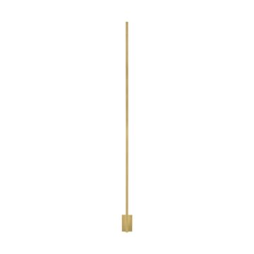 Stagger LED Wall Sconce in Natural Brass by Visual Comfort Modern