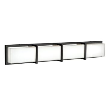 Watford LED Bathroom Fixture in Black by Kuzco Lighting