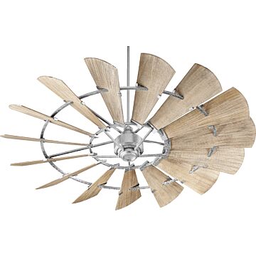 Windmill 72"Ceiling Fan in Galvanized by Quorum International