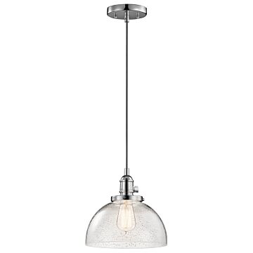 Avery One Light Mini Pendant in Chrome by Kichler