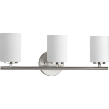 Replay 3-Light Bathroom Vanity Light Bracket in Brushed Nickel