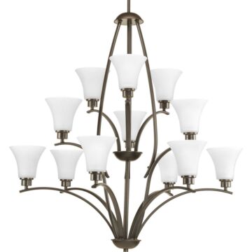 Joy 12-Light Chandelier in Antique Bronze