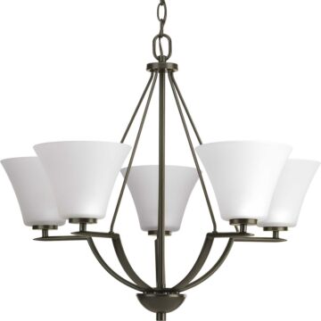 Bravo 5-Light Chandelier in Antique Bronze