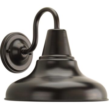 District 1-Light Wall Lantern in Antique Bronze