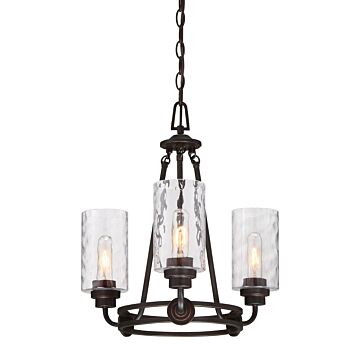 Gramercy Park 3-Light Chandelier in Old English Bronze