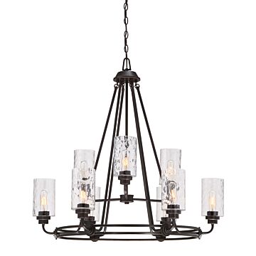 Gramercy Park 9-Light Chandelier in Old English Bronze