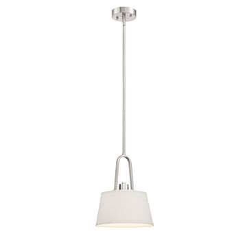 Studio 1-Light Mini-Pendant in Satin Platinum