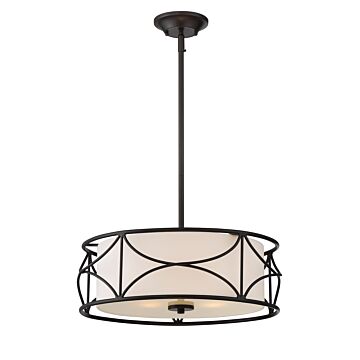 Avara 3-Light Inverted Pendant in Oil Rubbed Bronze