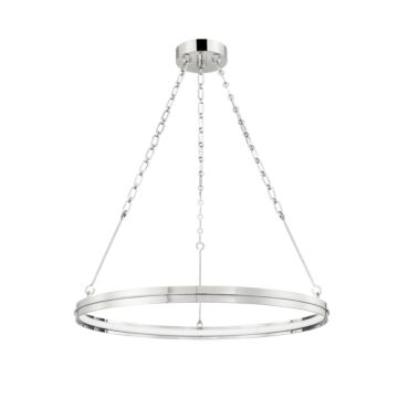 Rosendale LED Chandelier in Polished Nickel by Hudson Valley