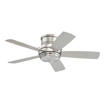 Tempo Hugger 44" 44"Ceiling Fan in Brushed Polished Nickel by Craftmade