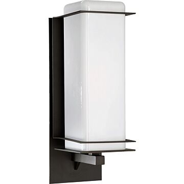 Balboa One Light Wall Mount in Oiled Bronze by Quorum International