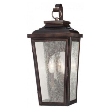 The Great Outdoors Irvington Manor Outdoor Wall Lantern in Chelsea Bronze