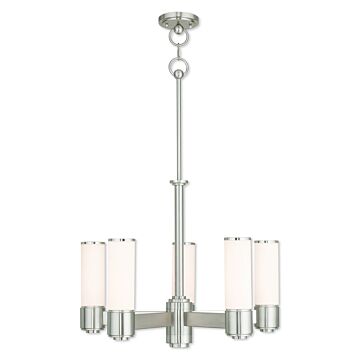 Weston 6-Light Chandelier in Brushed Nickel