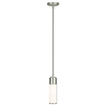 Weston 1-Light Mini Pendant in Brushed Nickel