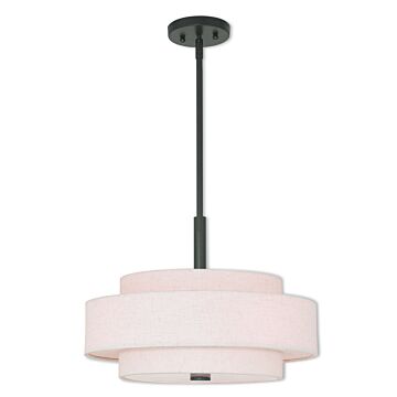 Monroe 4-Light Pendant in English Bronze