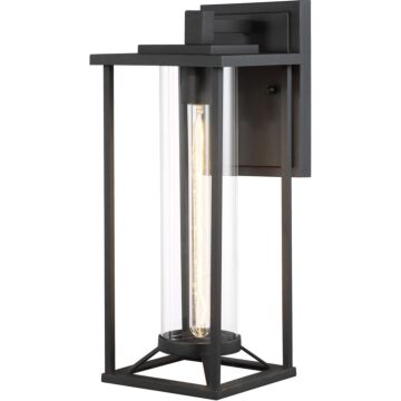 Trescott One Light Outdoor Wall Mount in Coal by MinkaLavery
