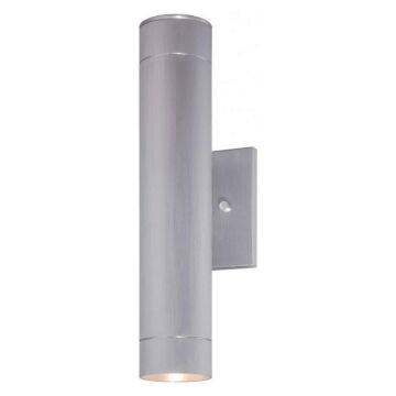 Skyline Led LED Outdoor Wall Mount in Brushed Aluminum by Minka Lavery