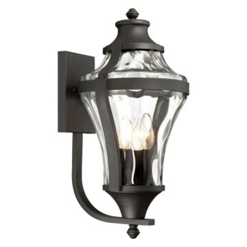 Libre Four Light Outdoor Wall Lamp in Coal by MinkaLavery