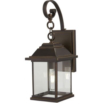 Mariner'S Pointe One Light Outdoor Wall Mount in Oil Rubbed Bronze W Gold High by MinkaLavery