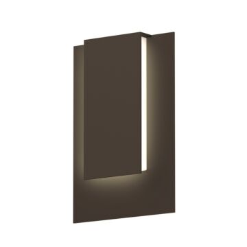 Reveal LED Wall Sconce in Textured Bronze by Sonneman