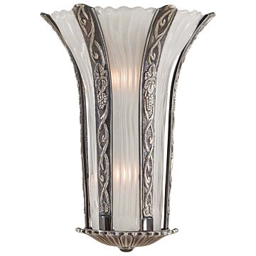 Metropolitan Wall Sconce in Platinum by Metropolitan