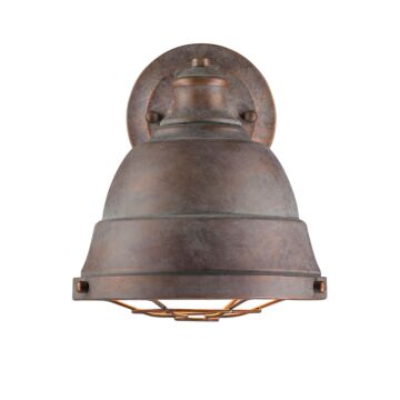 Bartlett CP One Light Wall Sconce in Copper Patina by Golden