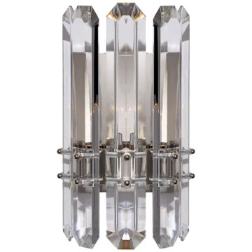 Bonnington  Wall Sconce in Polished Nickel by Visual Comfort Signature