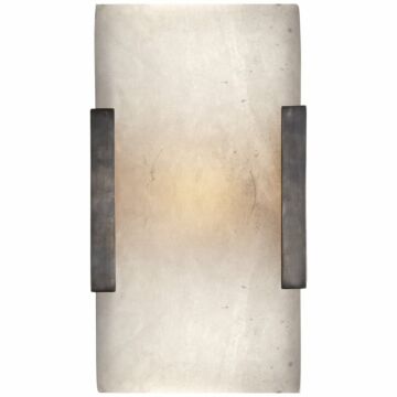Covet LED Bathroom Vanity Light Sconce in Bronze by Visual Comfort Signature