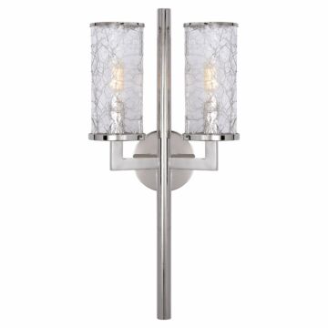 Liaison  Wall Sconce in Polished Nickel by Visual Comfort Signature