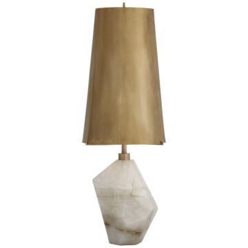 Halcyon  Table Lamp in Natural Quartz Stone by Visual Comfort Signature