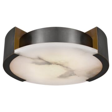 Melange LED Flush Mount in Bronze by Visual Comfort Signature