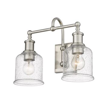Z-Lite Bryant 2-Light Bathroom Vanity Light In Brushed Nickel
