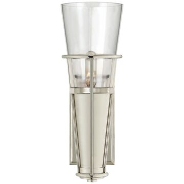 Robinson  Wall Sconce in Polished Nickel by Visual Comfort Signature