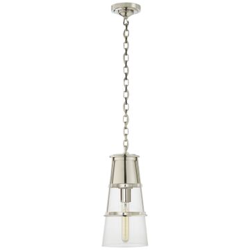 Robinson  Pendant in Polished Nickel by Visual Comfort Signature