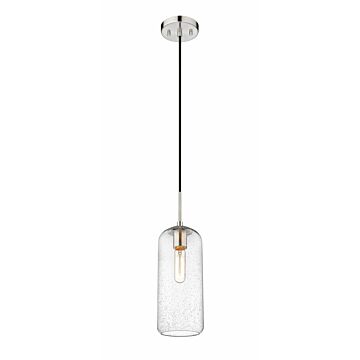 Z-Lite Monty 1-Light Pendant Light In Brushed Nickel