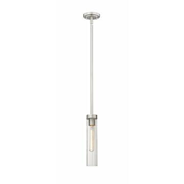 Beau 1-Light Pendant in Brushed Nickel