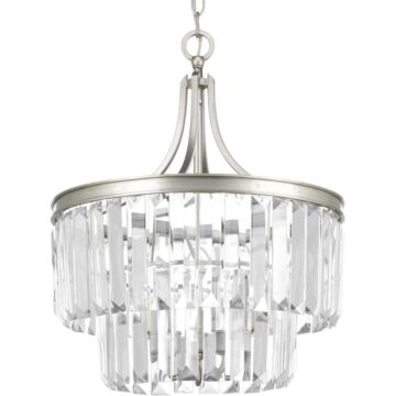 Glimmer 3-Light Semi-Flush Convertible in Silver Ridge