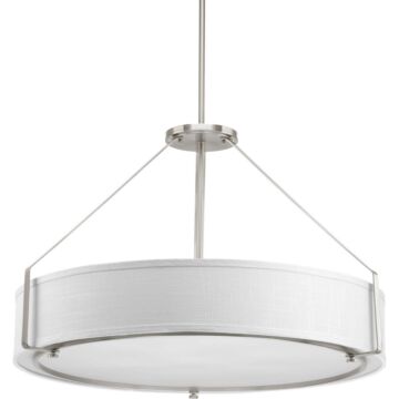 Ratio 6-Light Pendant in Brushed Nickel