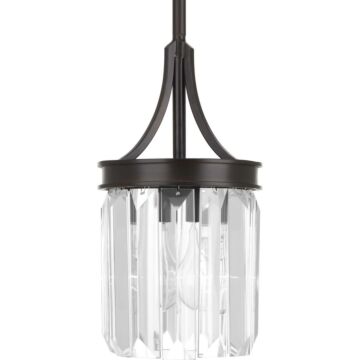 Glimmer 1-Light Mini Pendant in Antique Bronze