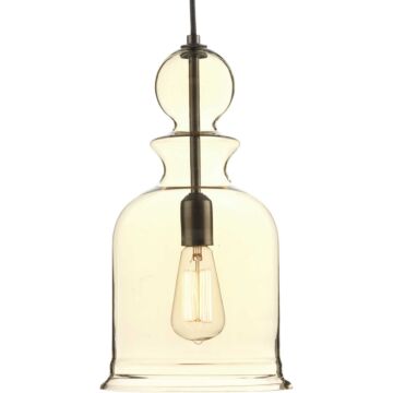 Staunton 1-Light Pendant in Antique Bronze