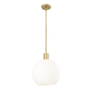 Z-Lite Margo 1-Light Pendant Light In Olde Brass