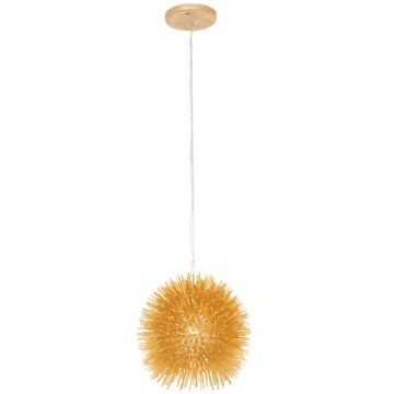 Urchin One Light Mini Pendant in Gold by Varaluz