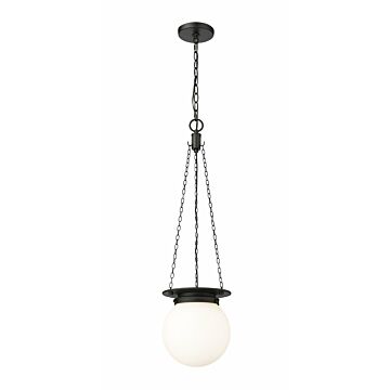 Calhoun 1-Light Pendant in Matte black