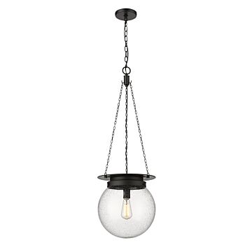 Calhoun 1-Light Pendant in Matte black
