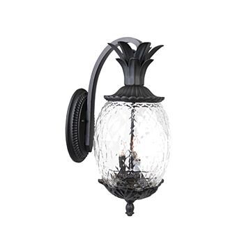 Lanai 3-Light Wall Sconce in Matte Black