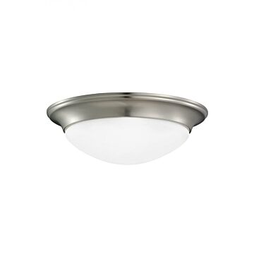 Generation Lighting Nash 2-Light Ceiling Light in Brushed Nickel