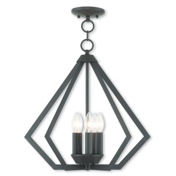 Prism 5-Light Chandelier in Bronze