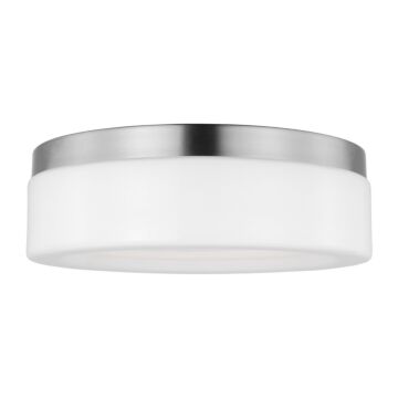Rhett 1-Light LED Flush Mount in Brushed Nickel