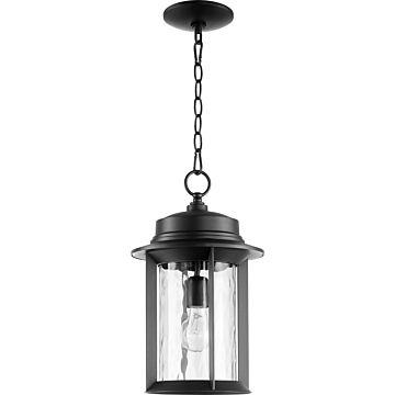 Charter One Light Outdoor Lantern in Textured Black by Quorum International